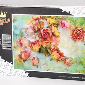 King Of Puzzle Kuru Güller 1000 Parça Puzzle