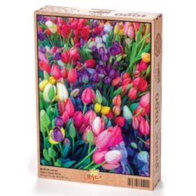 King Of Puzzle Laleler 1000 Parça Puzzle
