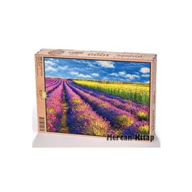 King Of Puzzle Lavanta Tarlası 1000 Parça Puzzle