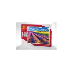 King Of Puzzle Lavanta Tarlası 2000 Parça Puzzle