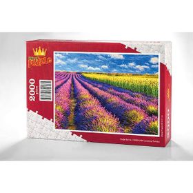 King Of Puzzle Lavanta Tarlası 2000 Parça Puzzle