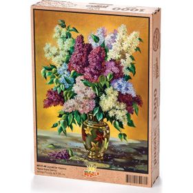 King Of Puzzle Leylaklar Vazosu 1000 Parça Puzzle