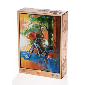 King Of Puzzle Mavi Bisiklet Fransa 2000 Parça Puzzle