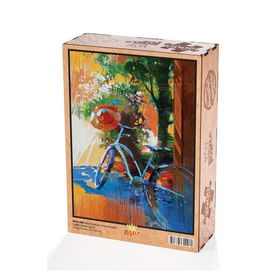 King Of Puzzle Mavi Bisiklet Fransa 2000 Parça Puzzle
