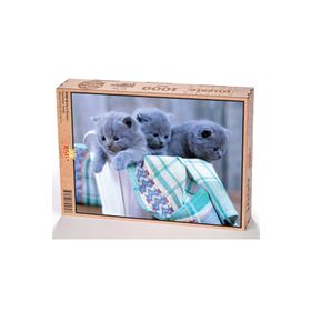 King Of Puzzle Minik Kediler 1000 Parça Puzzle