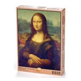 King Of Puzzle Mona Lisa Leonardo Da Vinci 1000 Parça Puzzle