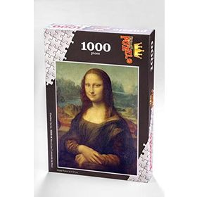 King Of Puzzle Mona Lisa Leonardo Da Vinci 1000 Parça Puzzle