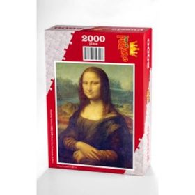 King Of Puzzle Mona Lisa Leonardo Da Vinci 2000 Parça Puzzle
