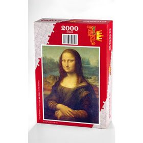King Of Puzzle Mona Lisa Leonardo Da Vinci 2000 Parça Puzzle