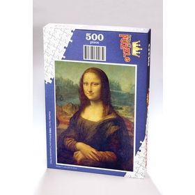 King Of Puzzle Mona Lisa Leonardo Da Vinci 500 Parça Puzzle