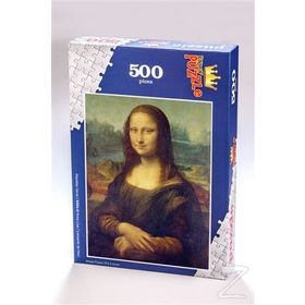 King Of Puzzle Mona Lisa Leonardo Da Vinci 500 Parça Puzzle