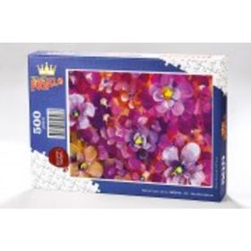 King Of Puzzle Mor Menekşeler 500 Parça Puzzle
