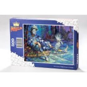 King Of Puzzle Palyaço ve Papağan 500 Parça Puzzle