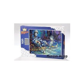 King Of Puzzle Palyaço ve Papağan 500 Parça Puzzle