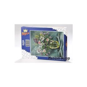 King Of Puzzle Papatya Vazosu 500 Parça Puzzle