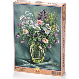 King Of Puzzle Papatya Vazosu 500 Parça Puzzle