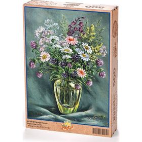 King Of Puzzle Papatya Vazosu 500 Parça Puzzle