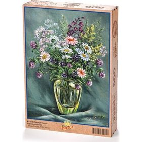 King Of Puzzle Papatya Vazosu 500 Parça Puzzle