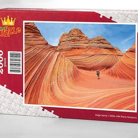 King Of Puzzle Paria Kanyonu 2000 Parça Puzzle