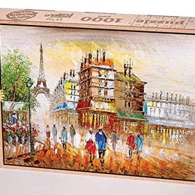 King Of Puzzle Paris Caddeleri Fransa 1000 Parça Puzzle