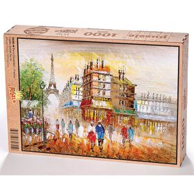 King Of Puzzle Paris Caddeleri Fransa 1000 Parça Puzzle
