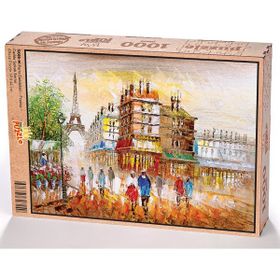 King Of Puzzle Paris Caddeleri Fransa 1000 Parça Puzzle