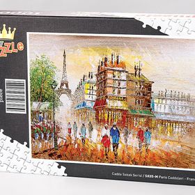 King Of Puzzle Paris Caddeleri Fransa 1000 Parça Puzzle