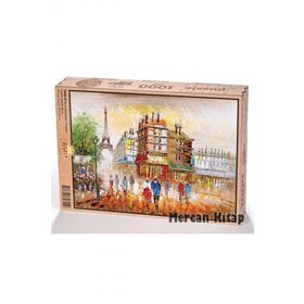 King Of Puzzle Paris Caddeleri Fransa 1000 Parça Puzzle