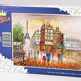 King Of Puzzle Paris Caddeleri Fransa 500 Parça Puzzle