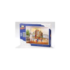 King Of Puzzle Paris Caddeleri Fransa 500 Parça Puzzle