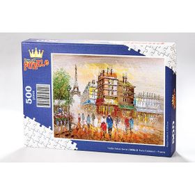King Of Puzzle Paris Caddeleri Fransa 500 Parça Puzzle