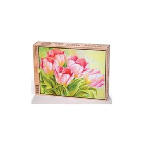 King Of Puzzle Pembe Laleler 1000 Parça Puzzle