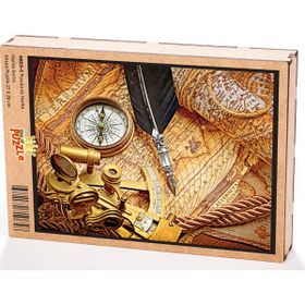King Of Puzzle Pusula ve Harita 108 Parça Puzzle