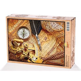 King Of Puzzle Pusula ve Harita 2000 Parça Puzzle