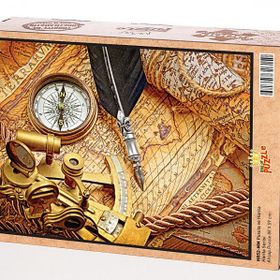 King Of Puzzle Pusula ve Harita 2000 Parça Puzzle