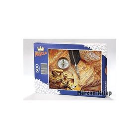 King Of Puzzle Pusula ve Harita 500 Parça Puzzle