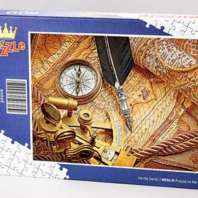 King Of Puzzle Pusula ve Harita 500 Parça Puzzle