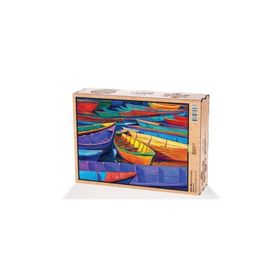 King Of Puzzle Renkli Kayıklar 2000 Parça Puzzle