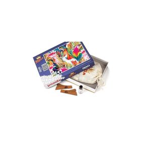 King Of Puzzle Renkli Papağanlar 500 Parça Puzzle