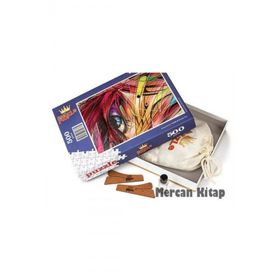 King Of Puzzle Renkli Yüz 500 Parça Puzzle
