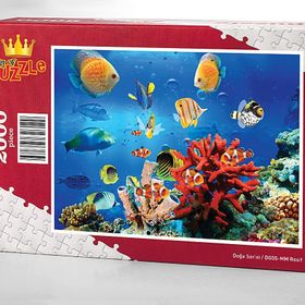 King Of Puzzle Resif 2000 Parça Puzzle