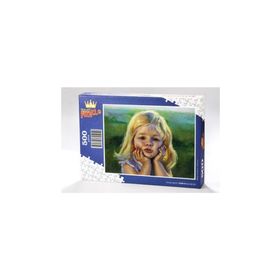 King Of Puzzle Sevimli Kız 500 Parça Puzzle
