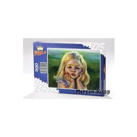 King Of Puzzle Sevimli Kız 500 Parça Puzzle