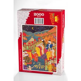 King Of Puzzle Surname Minyatür 2000 Parça Puzzle