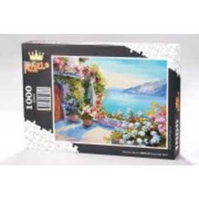 King Of Puzzle Taraçadan Sahil 1000 Parça Puzzle