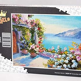 King Of Puzzle Taraçadan Sahil 1000 Parça Puzzle