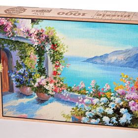 King Of Puzzle Taraçadan Sahil 1000 Parça Puzzle