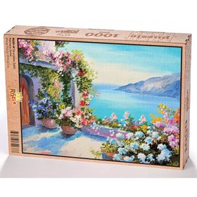 King Of Puzzle Taraçadan Sahil 1000 Parça Puzzle