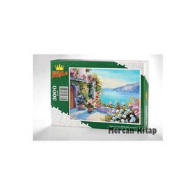 King Of Puzzle Taraçadan Sahil 3000 Parça Puzzle