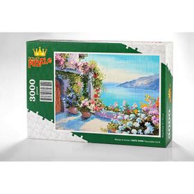 King Of Puzzle Taraçadan Sahil 3000 Parça Puzzle